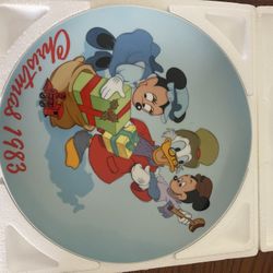 Disney Christmas Plates