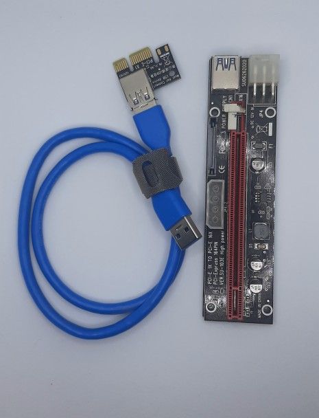 Ubit PCI-E Risers (6-Pack) Used