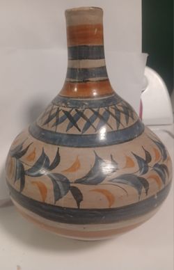 vintage Mexican Tonalá pottery jug