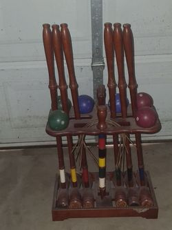 Croquet set