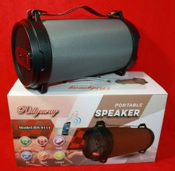 bazooka Bluetooth speaker SD card,slot USB port,FM radio(bosina)