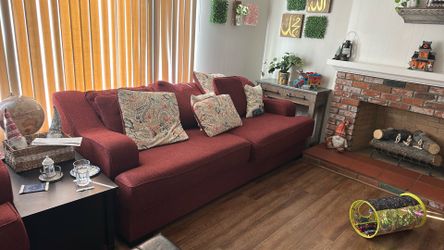 Queen Sleeper Loveseat And Regular Loveseat