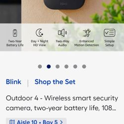 Blink Camera New