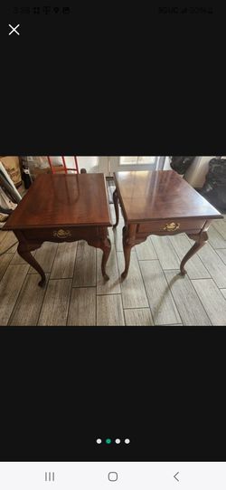 3 Piece Solid Wood Tables