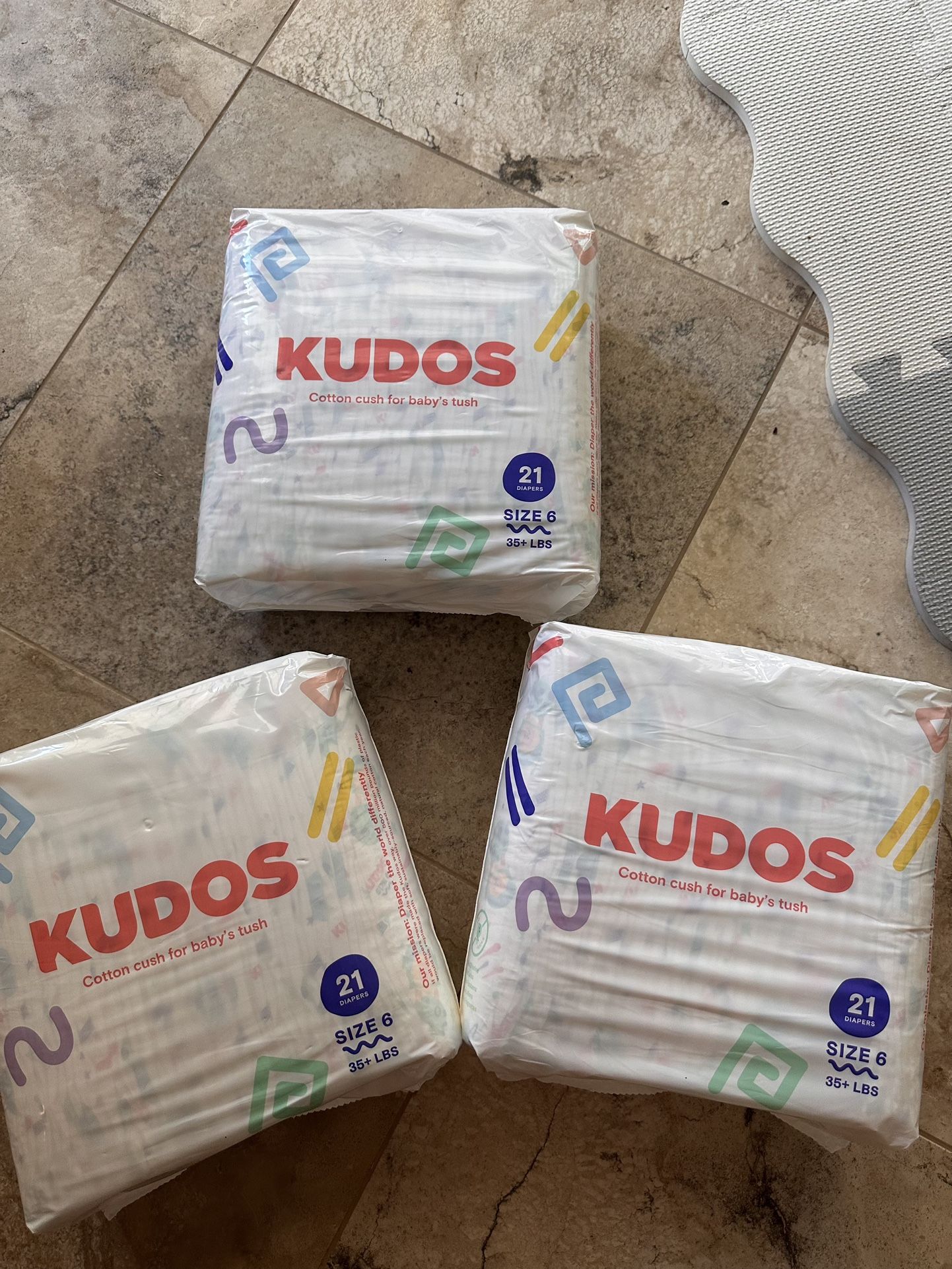 Kudos Size 6 Diapers