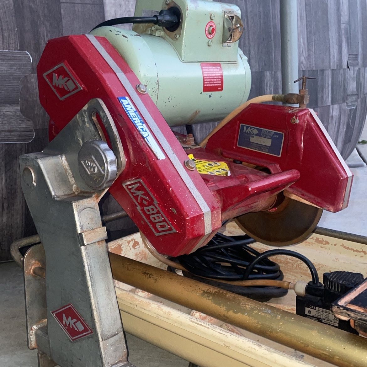 Mk 880 tile shop saw for sale