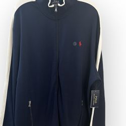 Polo Ralph Lauren Soft Cotton Full Zip Jacket Men's XXL NWT