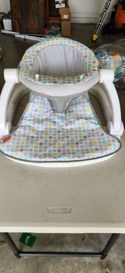 Infant seat, activity table