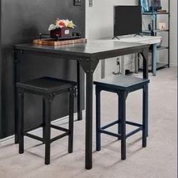 Table with 2 Stools