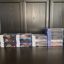 PlayStation PS5 PS4 Horror and More Game Collection