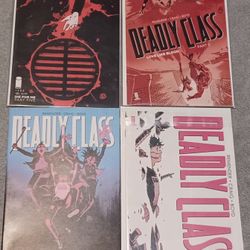 Deadly Class 4 Comic Book Lot Image Comic Book Die for Me
