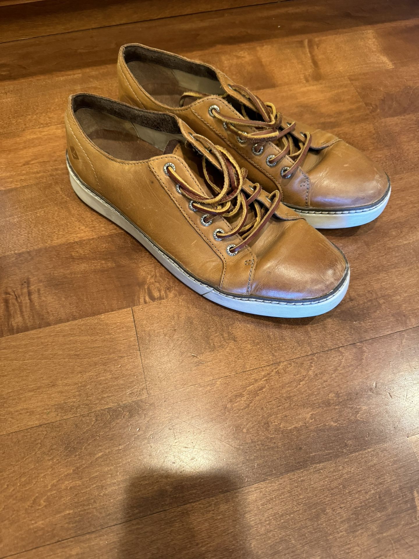 Sperry Top Sider Men’s Leather Shoes Shipping Avaialbe 