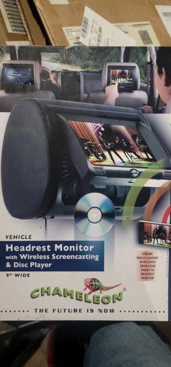 Dvd Tv Combo Headrest 
