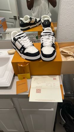Louis Vuitton Trainer Size 12 Men’s white/black