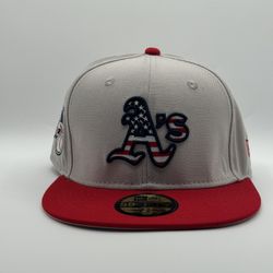 Oakland A’s 4th Of July 5950 New Era Cap