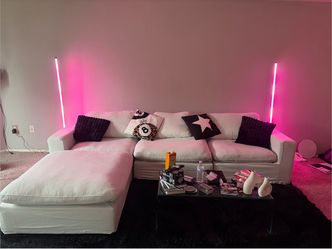 White couch