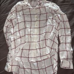 Loft Plaid Flannel Size XXSP