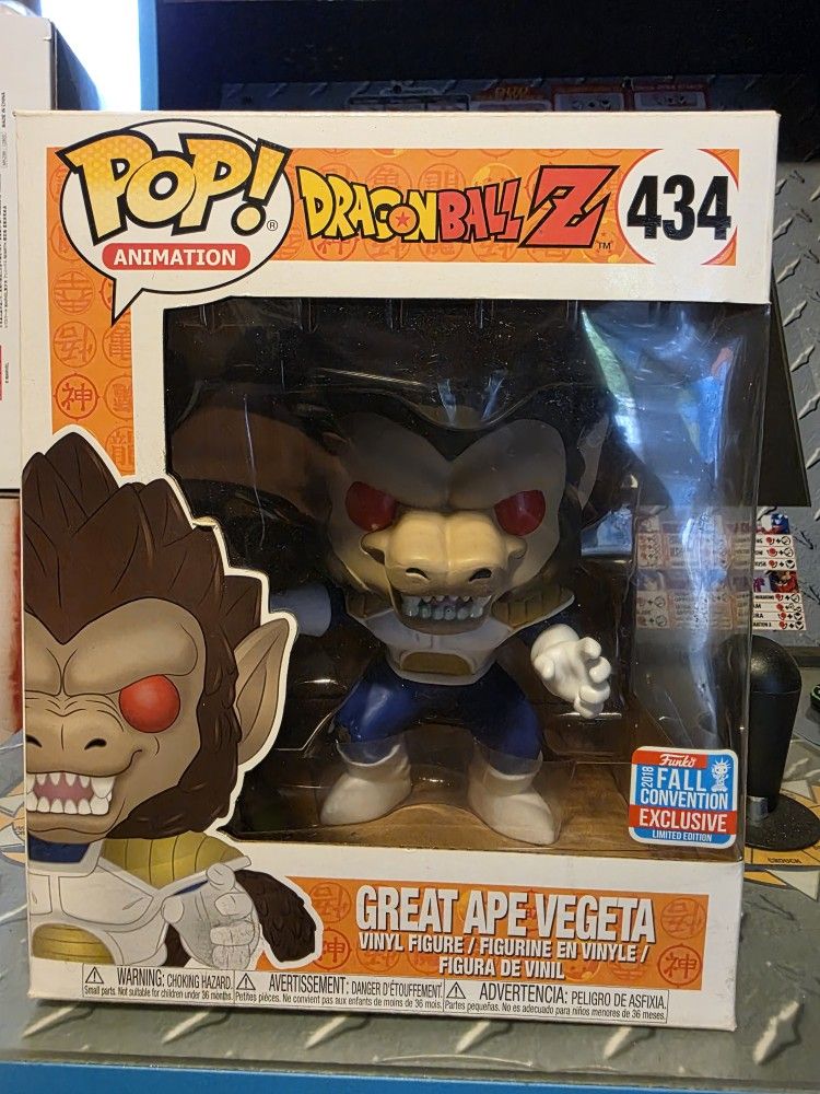 Funko Pop Great Ape Vegeta 434