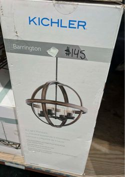 4 Light Pendant Fixture