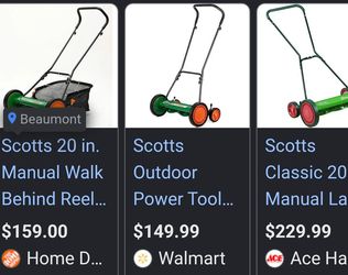 Brand new Scott's 20 in mower