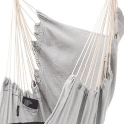 Hammock Chair Swing 2.0 – Handcrafted Hanging Chair for Adults & Kids (Max Weight 500lbs) | Indoor & Outdoor Use | Comfortable, Boho Style | Hanging H