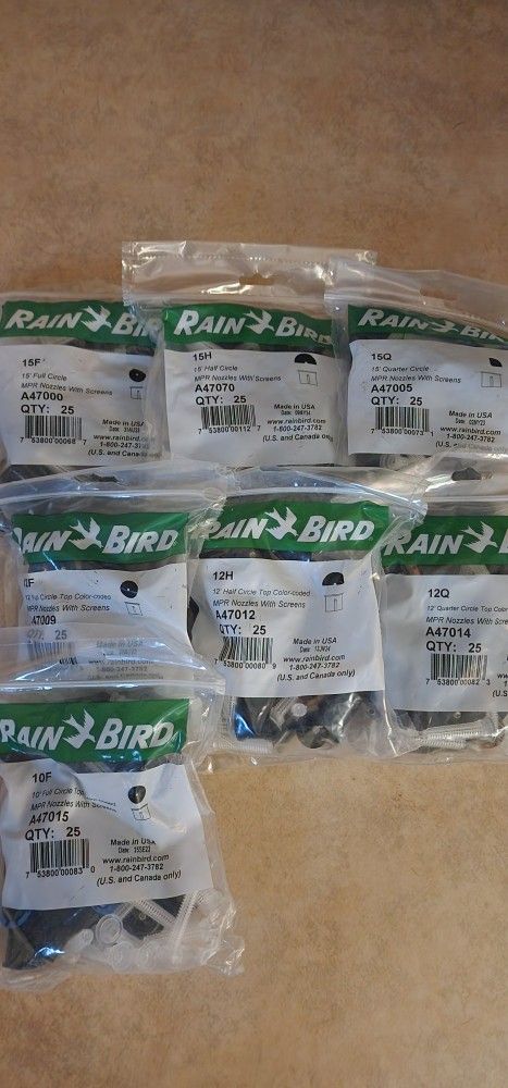Rainbird Nozzles