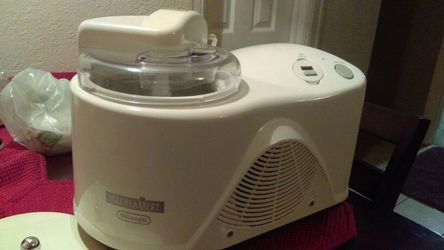Delonghi ice cream maker new arrivals