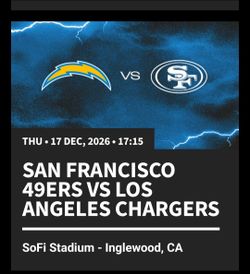 Los Angeles Chargers vs. 49ers