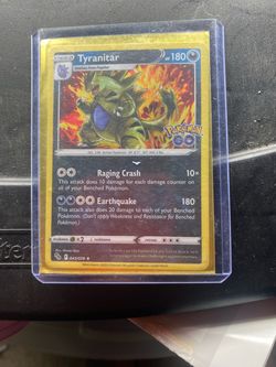 Tyranitar Holo Rare Pokémon GO 043/078
