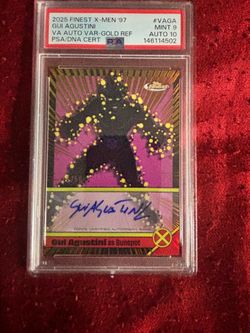🔥 2025 Topps Finest X-Men ’97 Gui Agustini Auto 🔥