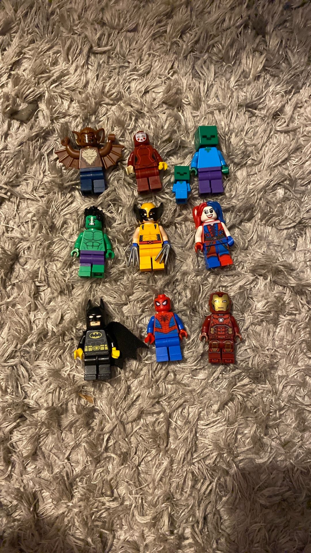 Lego Super Hero/ Villain MiniFigures