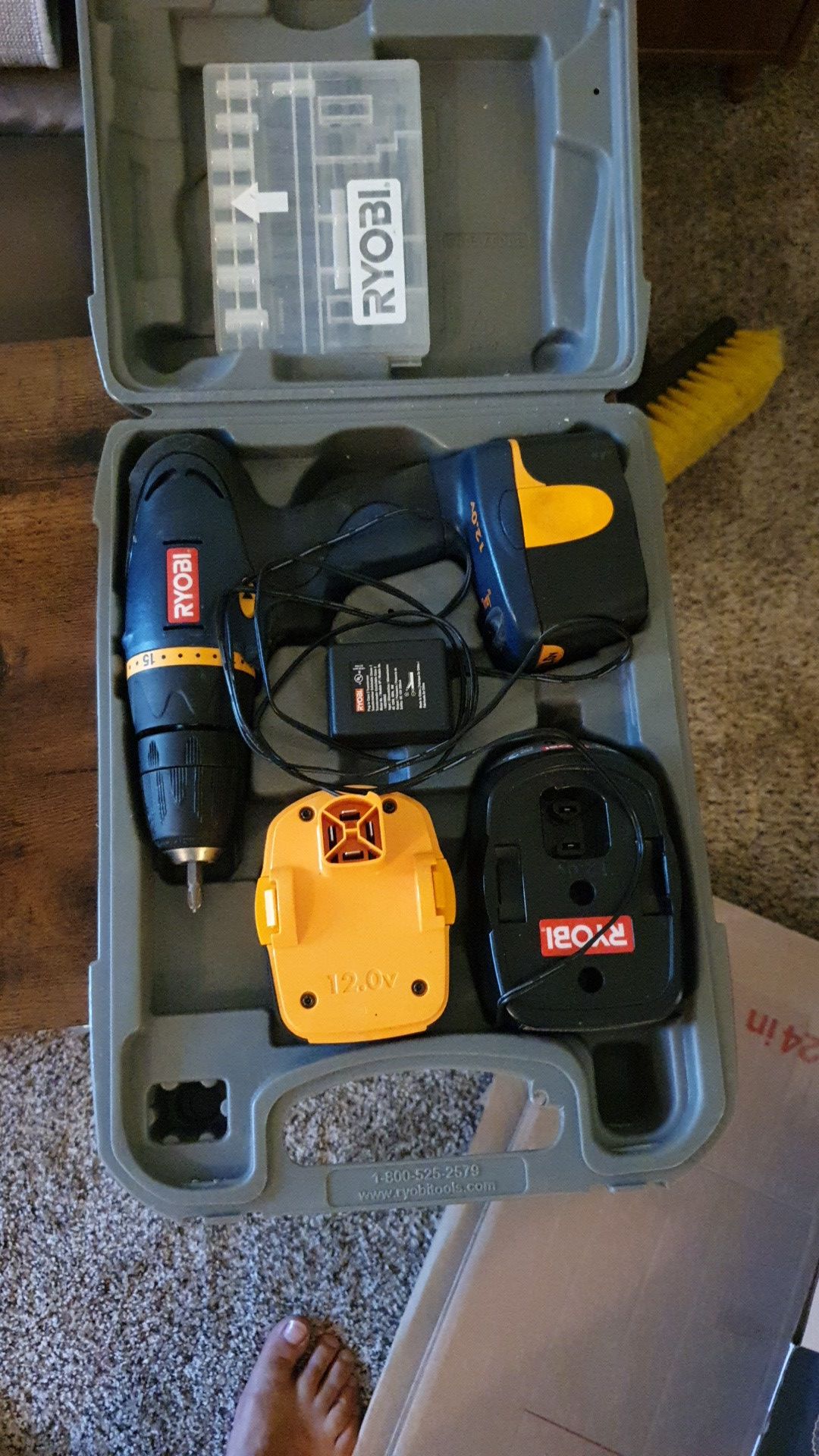 Ryobi 12v power tool set