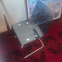 Blue Fiberglass Chair
