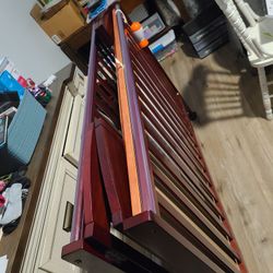 Folding Crib With Full Size Crib Mattress