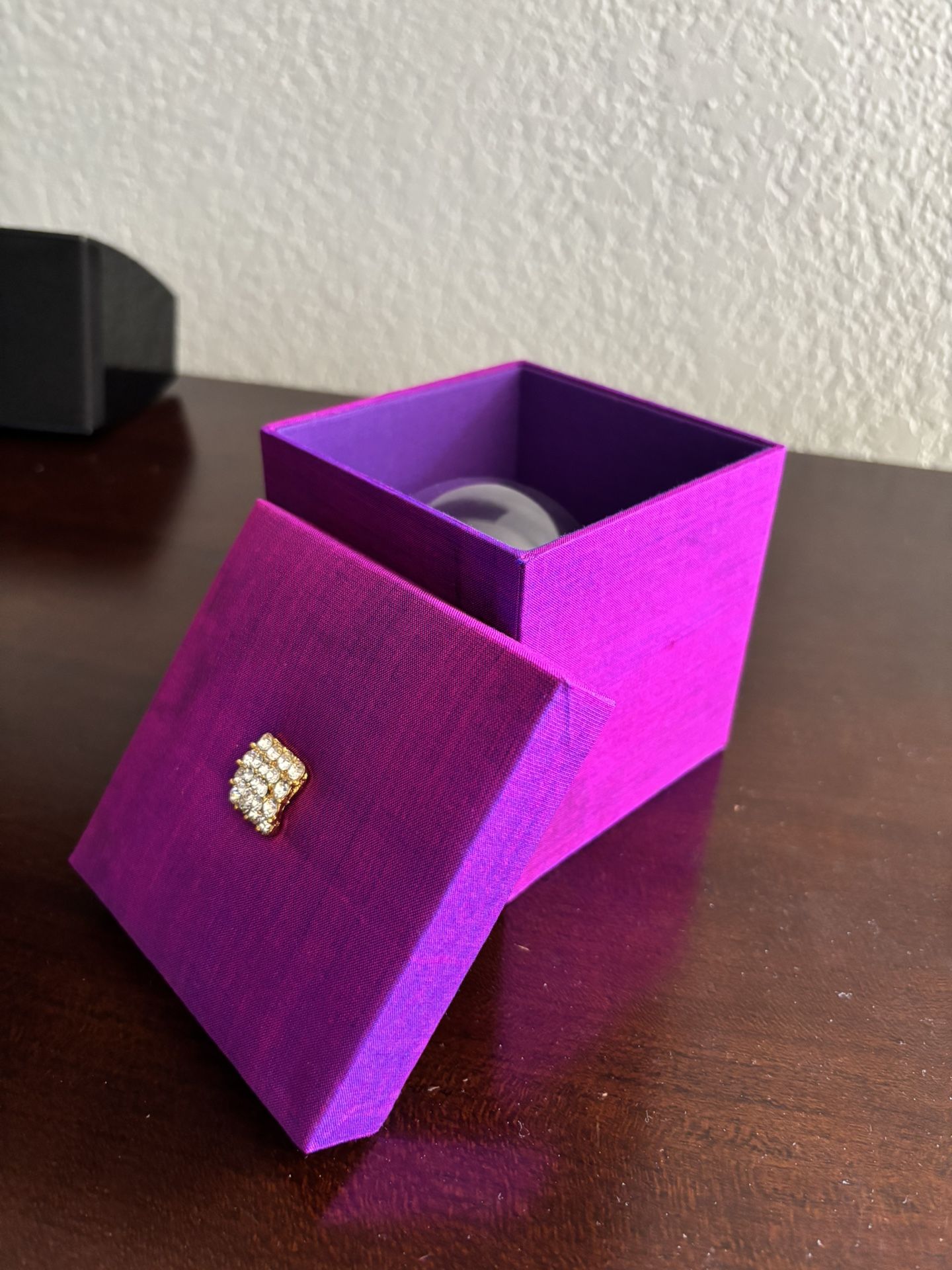 Velvet Boxes With Rhinestones