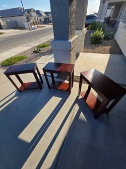 3 side tables
