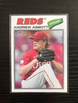 Andrew Abbott 2026 Topps Heritage Base Card #31
