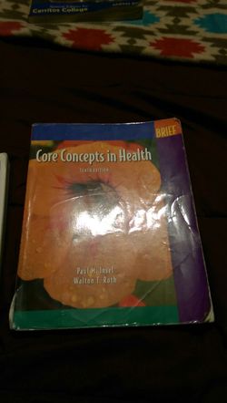 Core Concepts in Health