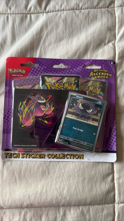 Pokémon TCG Mega Evolution Ascended Heroes Tech Sticker Collection Gastly Promo