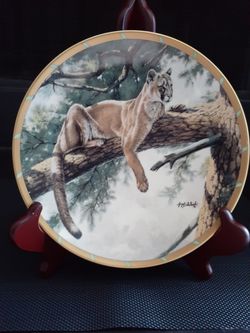 LENOX ROYAL CAT PLATE