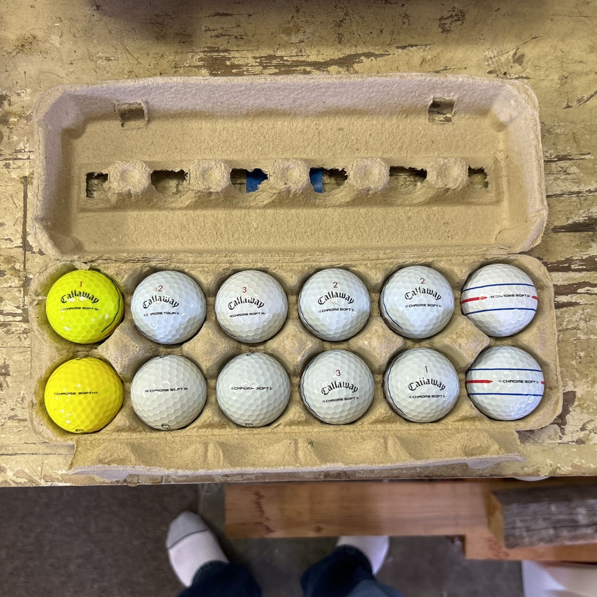 Chrome Soft Golf Balls