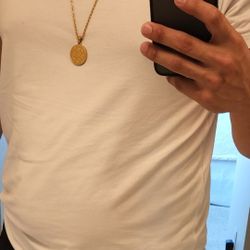 24" & 30" 18k gold plated rope chain