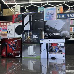 PlayStation 5, Xbox Series X & S, Nintendo Switch 2, MetaQuest 3S, Special Edition PlayStations (Take It Home In Payments/ llévalo a casa en pagos 