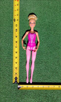 Barbie "You Can Be Anything" 12" Ballerina NO ACCESSORIES Sculpted Toe Shoes GUC