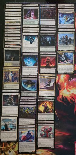 Marvel Super Heroes Magic the Gathering prebuilt 60 card deck - Attack Alone archetype