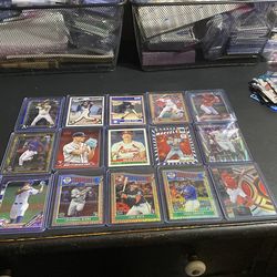 MLB Baseball Lot (15) Cards