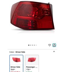 For Kia Forte Sedan 2010-2013 Tail Light Assembly CAPA Driver Side For KI(contact info removed) | 92401 1M010