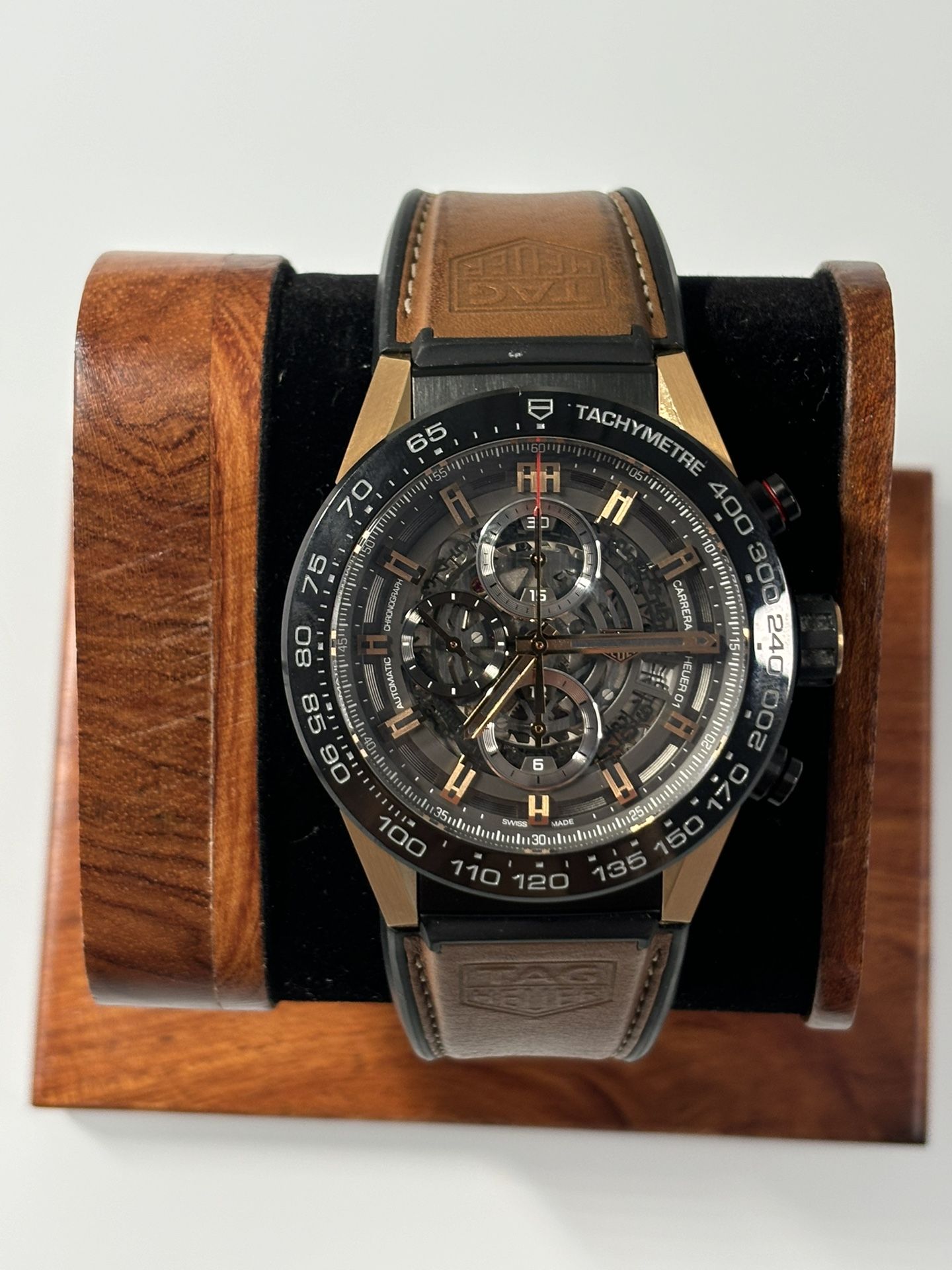 2020 Tag Heuer Carrera Calibre HEUER 01 Skeleton 45MM