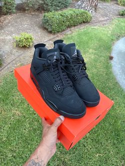 Jordan 4 Black Cat 2025 Nike Air size 12.5