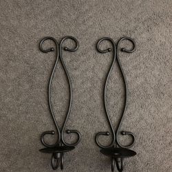Home Interiors Candle Sconces/ Candeleros